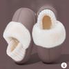 The Slippers Are Waterproof with Thick Soles and Can Be Worn Over Cotton Shoes