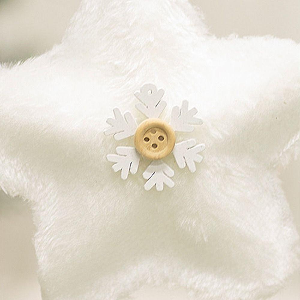 Cartoon Christmas Tree Pendant Plush Christmas Tree Heart Love Star Pendant Exquisite Christmas Socks