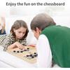 2-in-1 Table Game - CHANGM - Portable Hockey - Solid Wood - 2 Players - Fun and Interactive