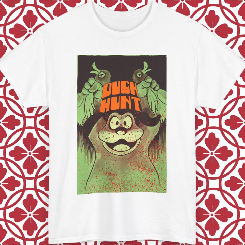 

Футболка Duck Hunt Ретро Винтаж Видеоигра Все Размеры Подарок Унисекс S