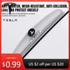 Car Sticker Car Door Anti-collision Bumper Strips Auto Rubber Protector Stickers For Tesla Model-3 Model-S Model-X Model-Y