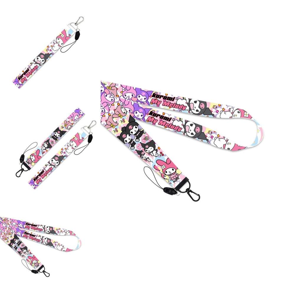 Character Phone Lanyard Vibrant Colors Soft Material Anime Style!