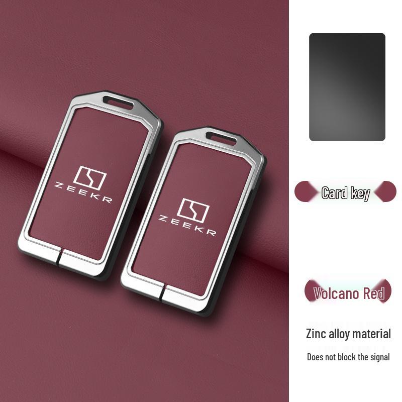 

Zeekr 7X Metal Key Case: Card Protective Shell & Key Ring for Models 001, 007, 009