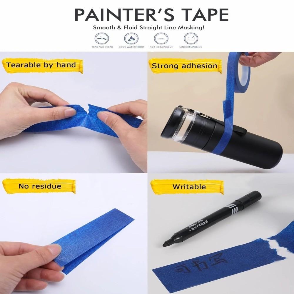 Packaging Sealing Easy Seam Tape Machine Wall Floor Painting Tape Cutting Tool  For 25mm Wide Tape