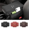 Car Armrest Box Pad Center Console Protective Cover With Storage Pocket For Citroen C4 C3 C5 C1 C2 Berlingo Celysee Cactus