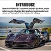 1/32 Scale Pagani Huayra Dinastia Supercar Alloy Diecast Model Car Computer Desktop Ornament High Simulation Model Gift for Friend