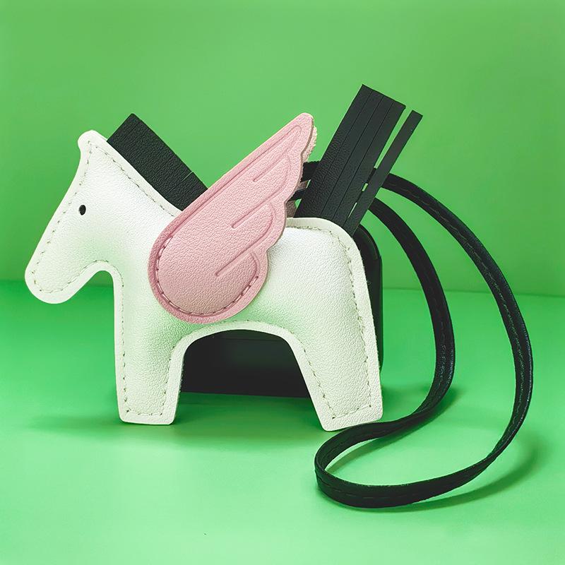 Маленький Пони ПУ Кожа Пегас Брелок Шарм leather lanyard