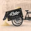 Klassischer Dreirad-Flachbett-LKW-Ornament Nostalgisches Retro-Dreirad-Modell Spielzeug für Zuhause und Büro Bücherregal Dekorationen