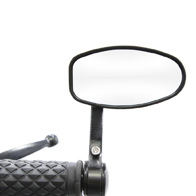 2 Peças Espelhos Retrovisores Universais 7/8" 22mm para Guidão de Motocicleta Scooters Espelho Retrovisor