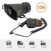 Air Horn 1 Set Car Siren Super Loud Universal 7 Sounds 12V Electric Auto Speaker Emergency Megaphone for Police