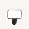USB C Rechargeable Selfie Fill Light 3 Color Modes Adjustable Brightness Clip-on LED Light for Mobile Phones & Computers