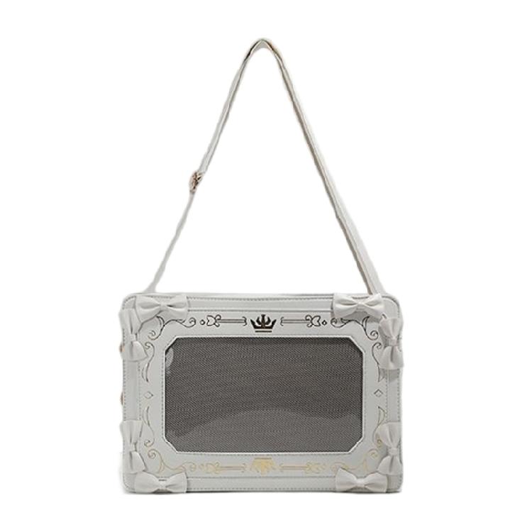 Ита-сумка через плечо сумка-мессенджер сумка на плечо модная сумочка сатчел кошелек сумка для демонстрации аниме для вечеринки шоппинга на каждый день белый 3890₽