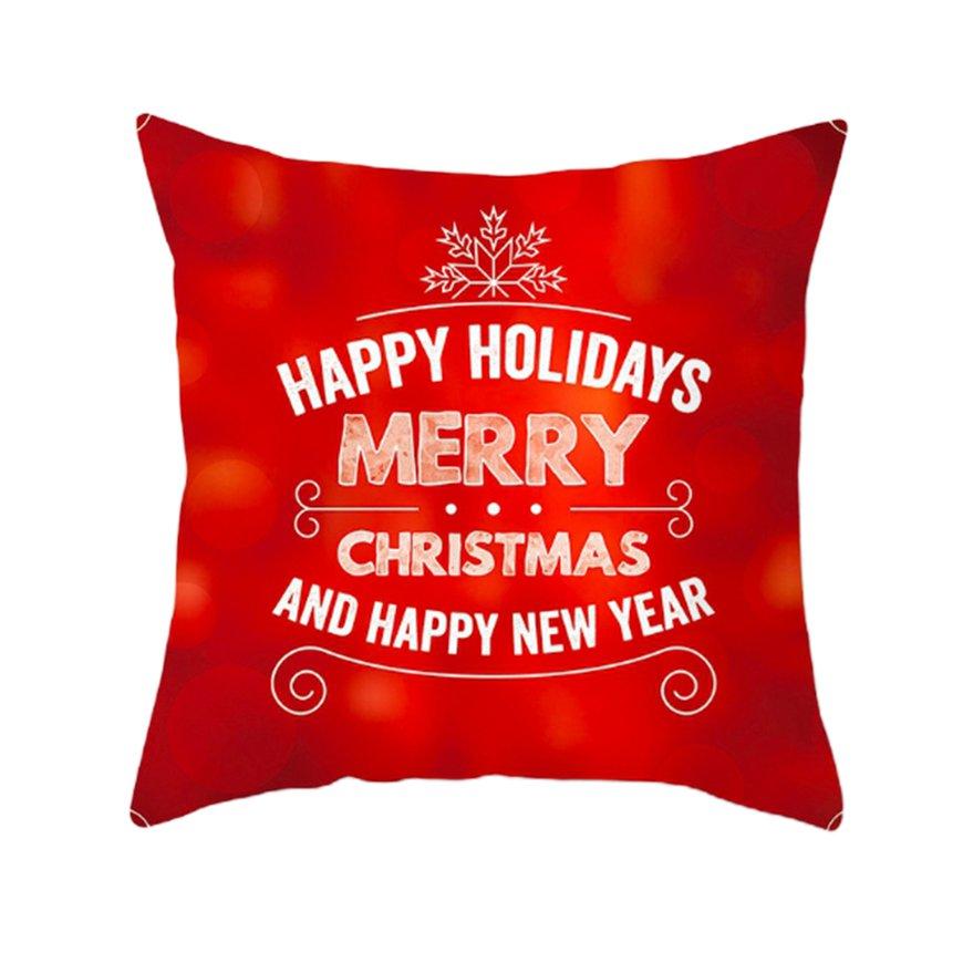 Buy Christmas Pillow Case With Beautiful Pattern Christmas Cushion Sofa
