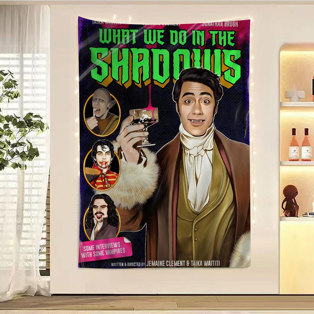 What We Do In the Shadows Movie Hanging Bohemian Tapestry Bohemian Wall Tapestries Mandala Kawaii Room Decor