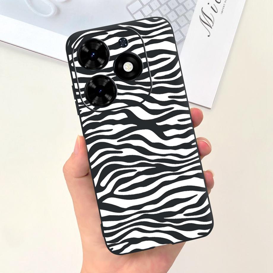 For Tecno Spark GO 2024 Case Spark 20C Spark20 Pop 8 Para Shell Silicone Soft TPU Bumper Cartoon Cool Cute Style Pattern Capas