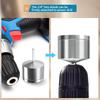 Pipe Cleaning Brush 15/22mm Reusable Full-Metal Tube Cleaning Brush Electric Drill Accessories Rust Removal For Copper Pipe