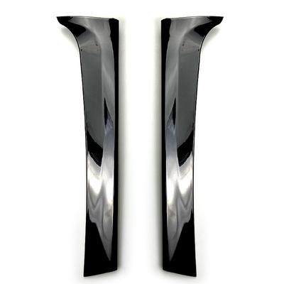 2PCS Glossy Black ABS Car Rear Window Spoiler Side Wing Cover Trim For VW Tiguan MK2 2017-2022 Exterior
