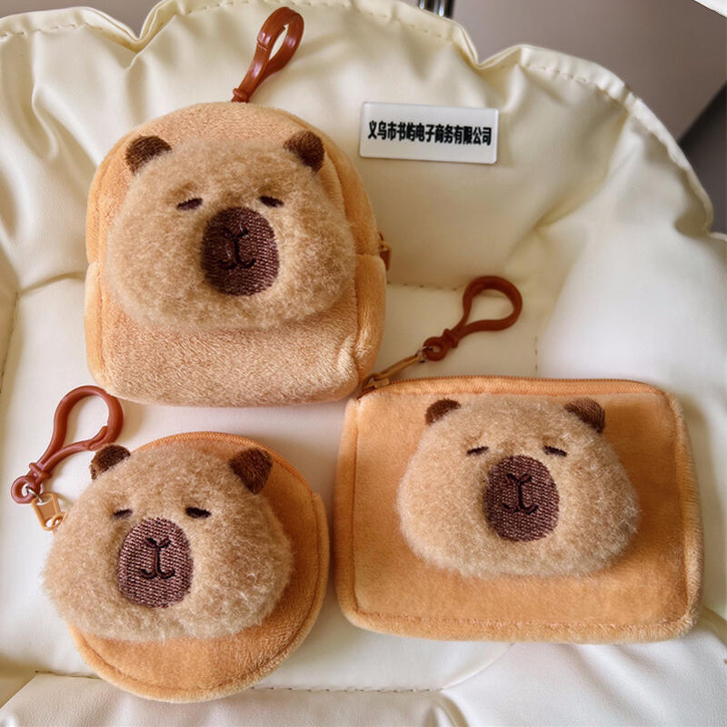 

Jersa Capybara Mini Coin Earphone Pouch Card Wallet Option 3
