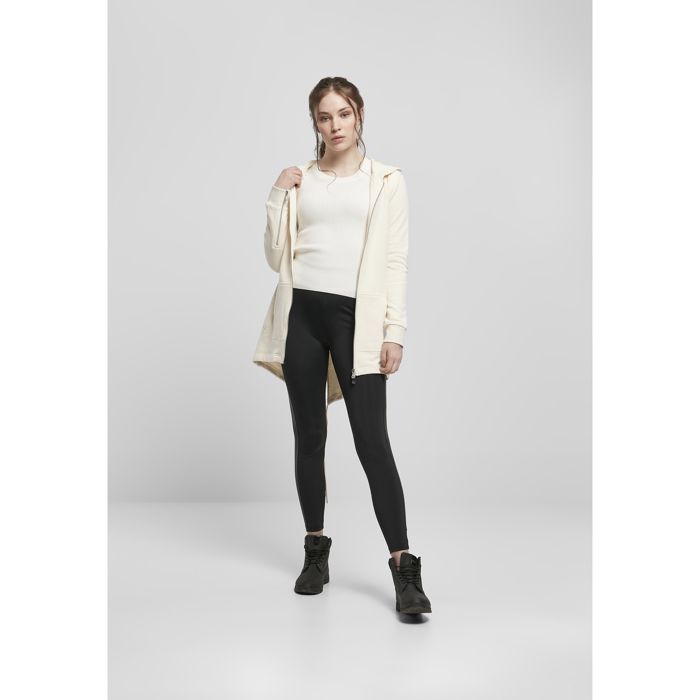 Sweatshirt à capuche - Urban Classics - Beige - Manches longues - Femme - Poche kangourou