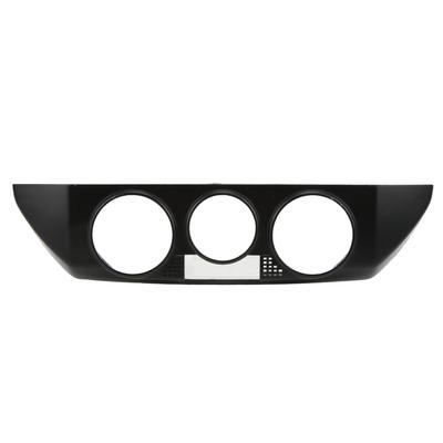 Heater Control Facia Plate 6Q0820075C Black Antiaging AC Cover Replacement for 9N 2002‑2010