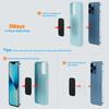 ABS Magnetic Car Phone Holder Support Feature Easy Installation for Drivers Firm Adhesion to Curved Dashboard