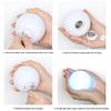 3-inchLED Glowing Ball Light w/Remote RGB Color Changing Globe Mood Lamp 16 Colors Waterproof Ball for Garden Yard Pool Decor