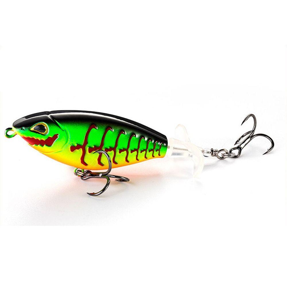 

9cm/12.3g Hard Fishing Lures Artificial Micro Lures Flies Biomimetic Bait Wobbler Fluorescent Green