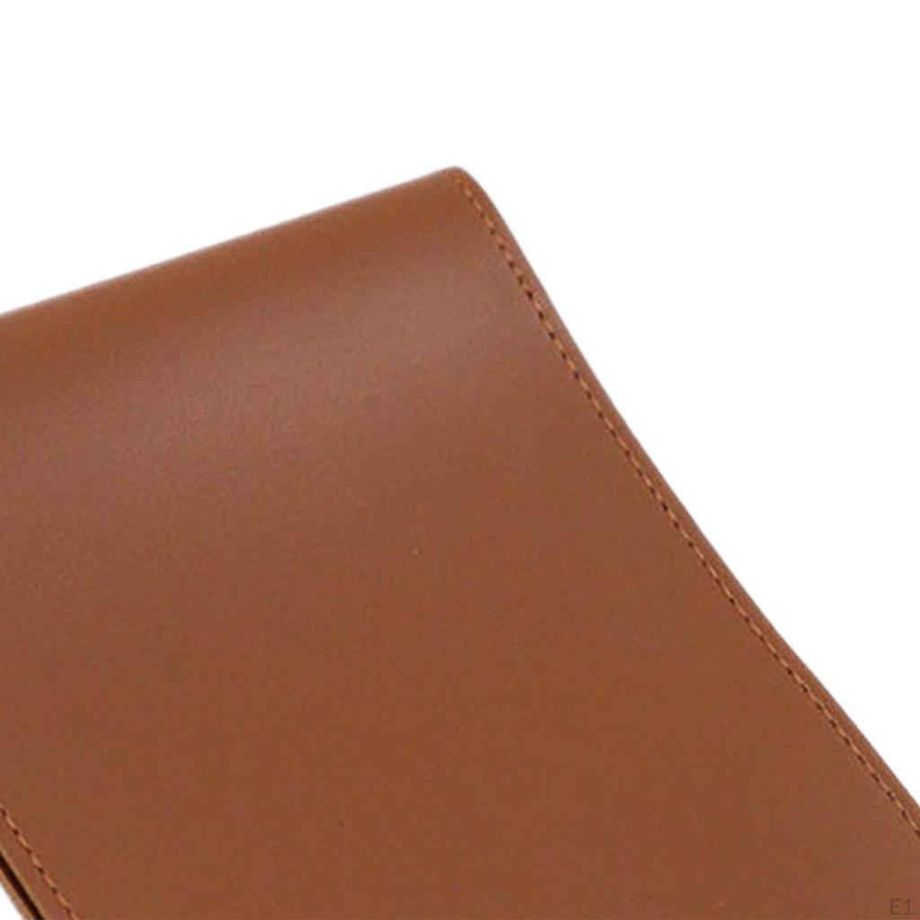 Libro Portascore da Golf Portatile Impermeabile in Pelle PU Copertura Yardage per Gioco