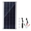 12V 25W Portable Solar Panel Double USB Power Bank Board External Battery Charging Solar Cell Board  Car Charger