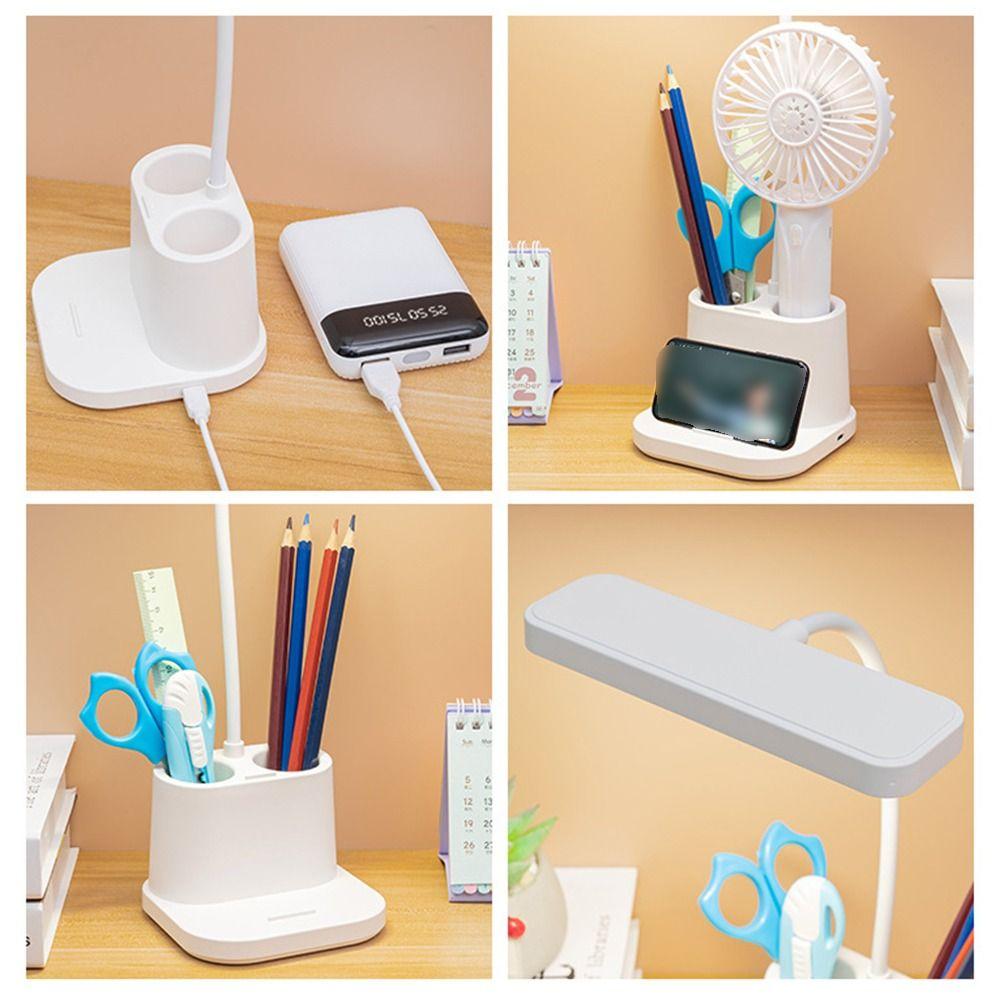 Eye Protection Tabletop Reading Lamp 3 Colors Led Bedside Lamp Night Light  School/Office