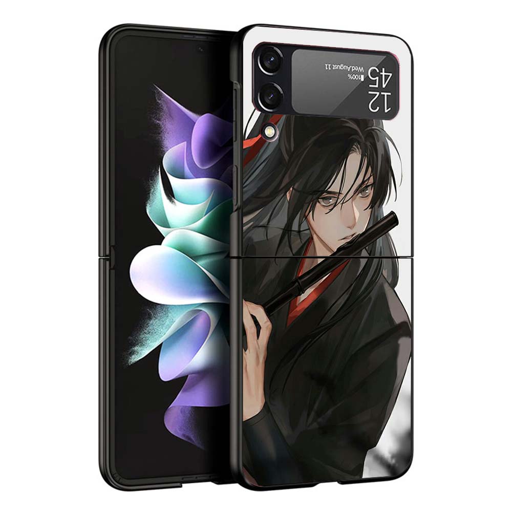 Anime Mo Dao Zu Shi Cases For Samsung Galaxy Z Flip 4 5 6 7 3 Z Flip7 Flip6 Flip4 Flip5 Flip3 5G Hard Shockproof Fundas Cover Ga