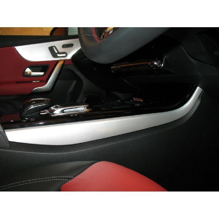 Car Styling For Mercedes Benz A CLA Class W177 C118 A180 A200 A220 Console Panel Side Decorative Trim Cover Stickers