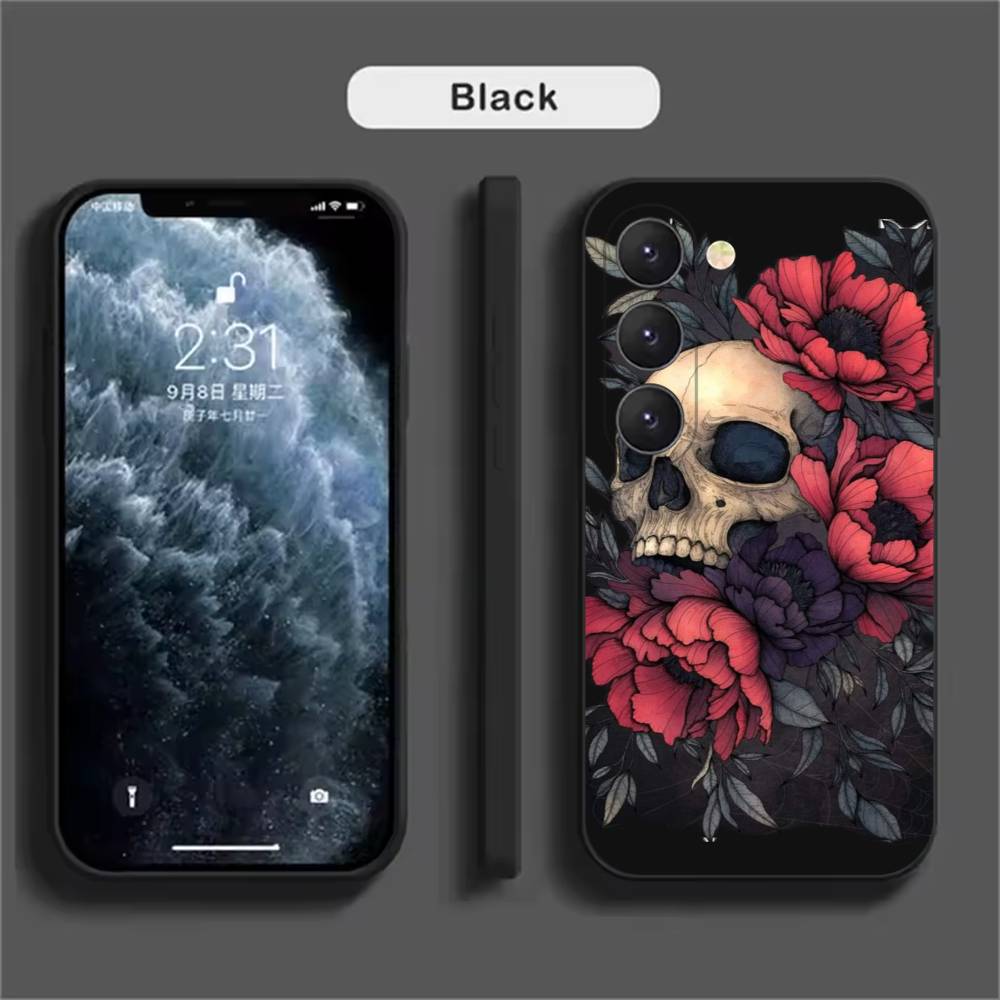 Skull Skeleton GrimReaper Phone Case For Samsung Galaxy A52 A42 A32 A22 A12 A02S A72 A73 A51 A41 A31 A21S A71 A40 A30S A20S