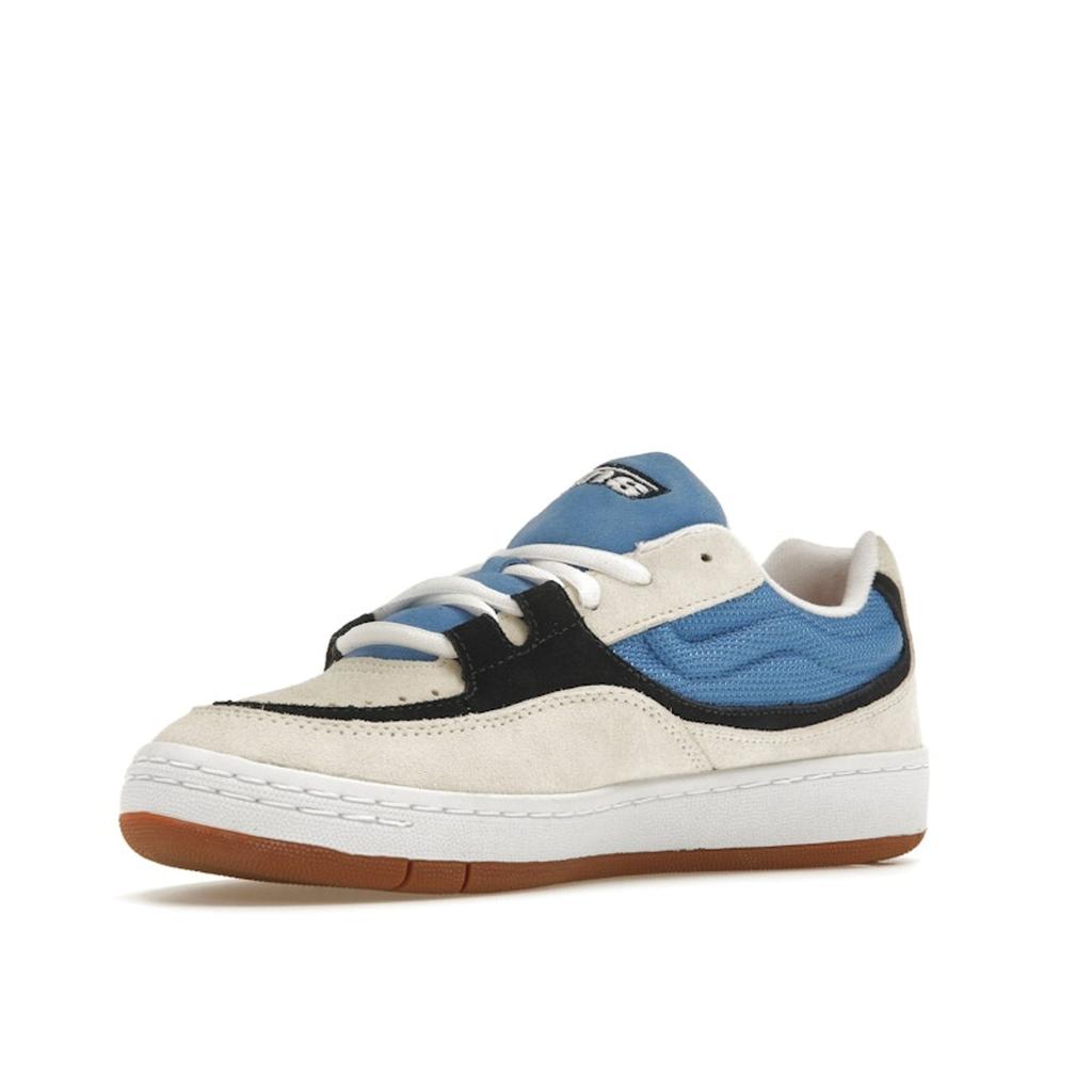 Supreme X Vans Skate Speed White Blue Gum Unisex Sneakers Cream VN0007R0WHT