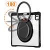 For iPad Pro 13 (2024) Case Rotary Kickstand PC+TPU+Acrylic Tablet Cover