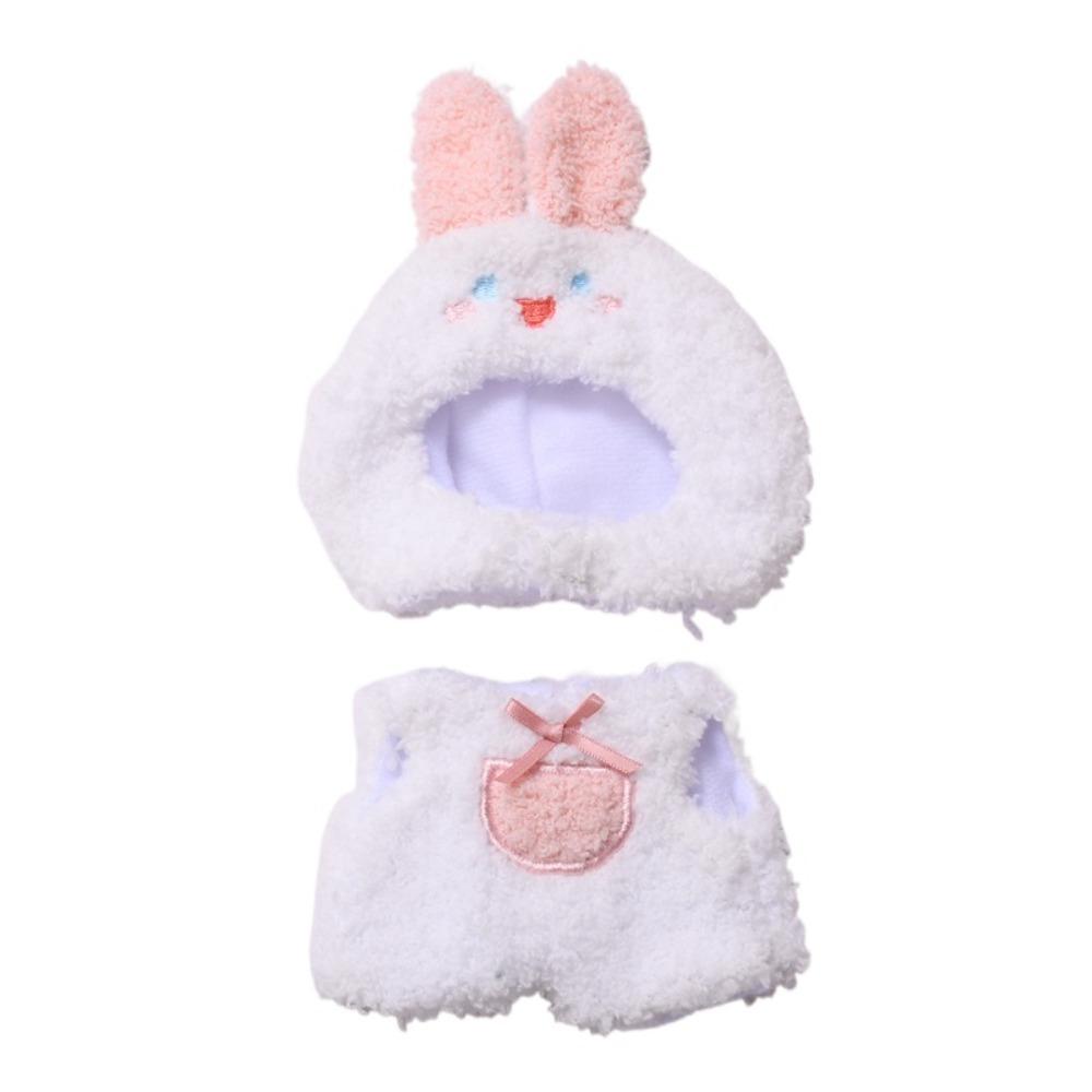 

1 комплект Комбинезон животного Плюшевая кукла Лабубу Наряд Капибара Мини Хлопковая одежда для куклы Детский подарок style 6