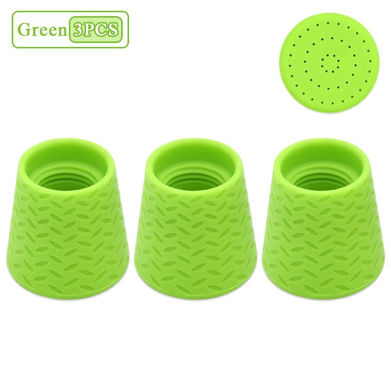 1-20PCS Silicone Shower Head Portable Outdoor Bathing Faucet Attachment Pet Bathing Nozzle for Camping Hiking and Beach Trips