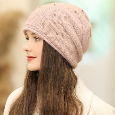Nouveau femmes hiver chapeau rue mode chaud bonnet chapeau pour femme décontracté Streetwear tricoté chapeau