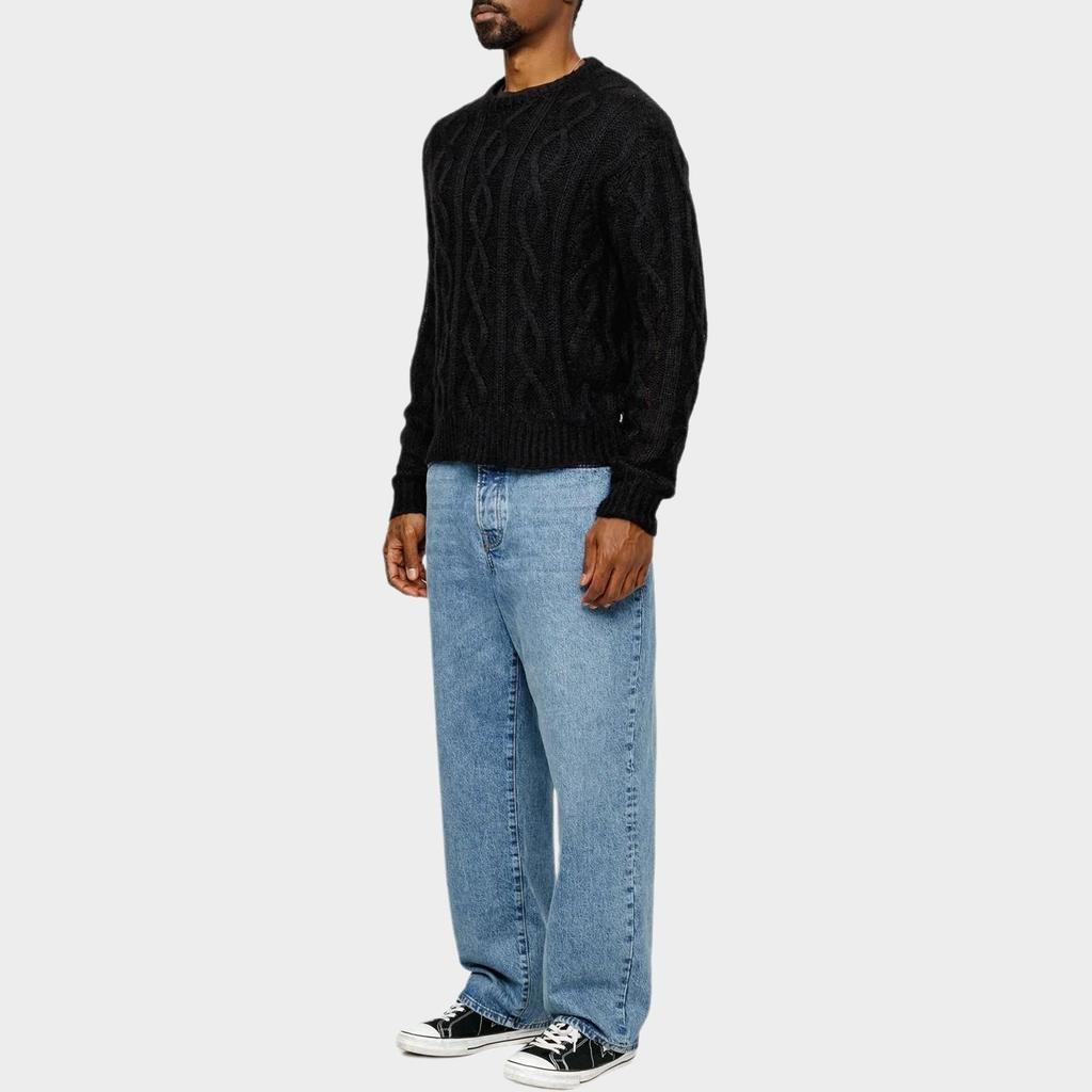 Stussy Cable Loose Knit Sweater Unisex 117228