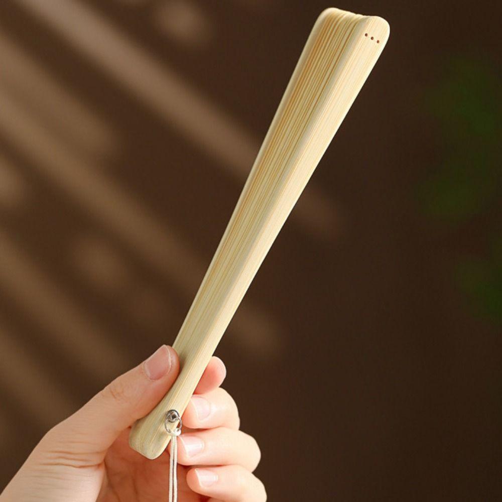 Solid Color Tassel Folding Fan Portable Kimono Fan Fashion Folding Bamboo Fan Hanfu Accessories