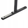 Ławka na cmentarz składana cmentarna metalowa 68cm ławeczka