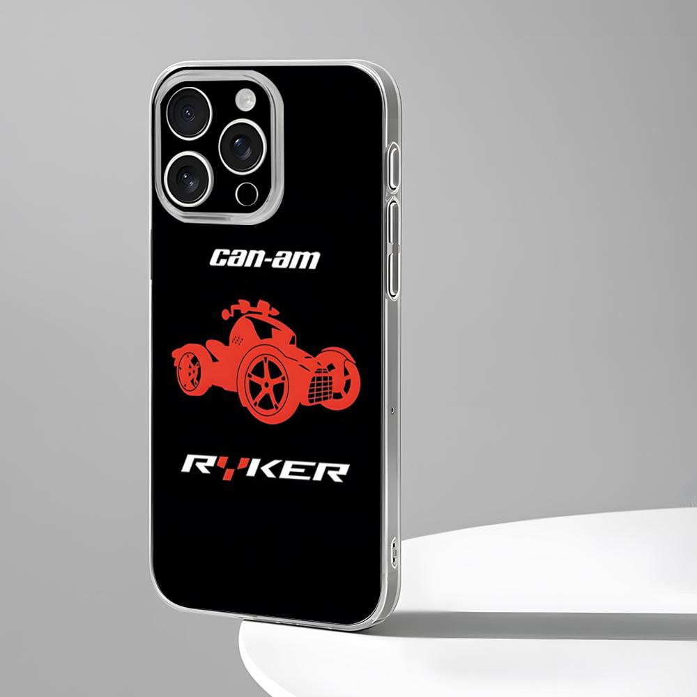 Can Am Can-am Team Phone Case New For IPhone 16 15 14 12 13 11 Pro Max Mini X XR XS Plus Black Silicone Transparent Cover