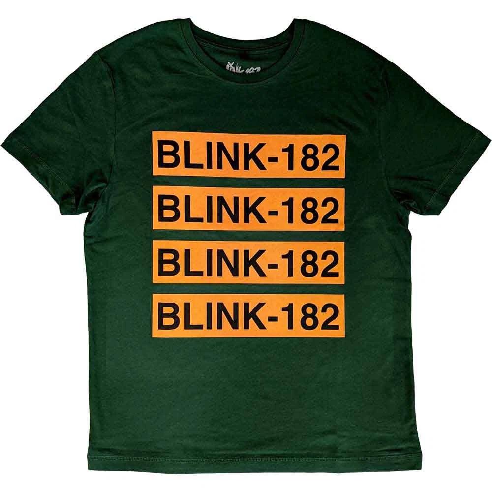 Blink-182 Unisex T-Shirt: Logo Repeat (Medium) 3XL