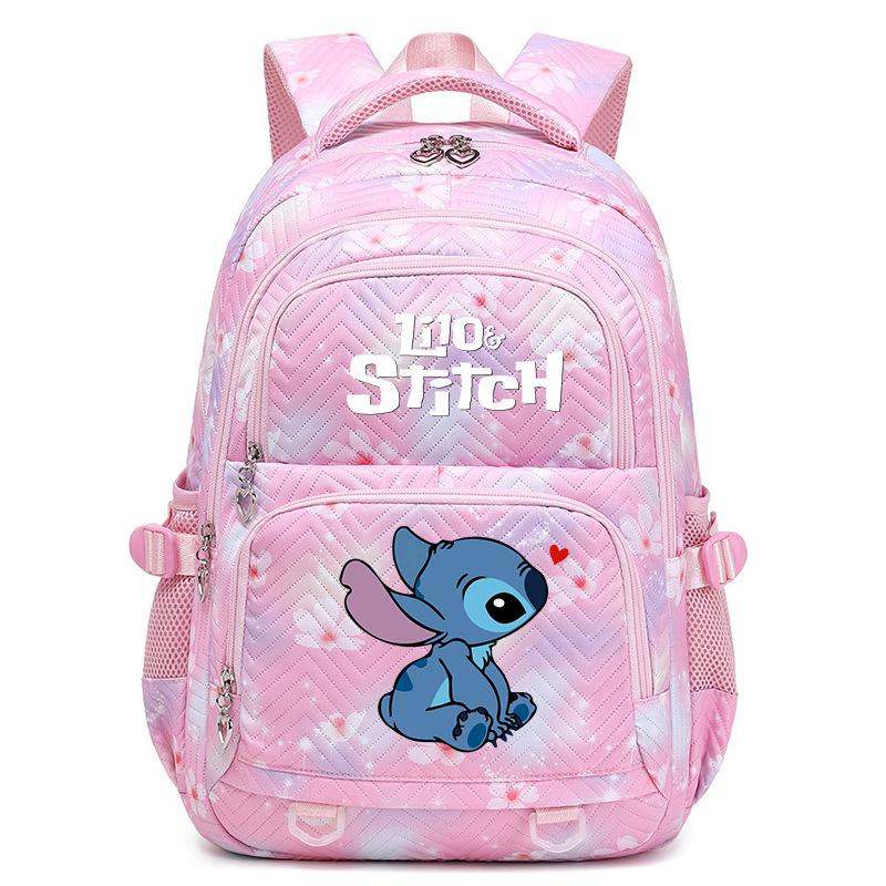 Cartoon Pattern Colorful Foreign Style Backpack Campus Male And Female Students Casual Schoolbag Animation