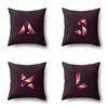 Polyester Pillowcase 3d Abstract Bedside Car Waist 26 English Letters Printed Sofa Pillowcase