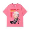 275 GSM Washed T-shirts 100% Cotton Sakamoto Days V7 Taro Print Unisex Heavy Cotton T Shirt