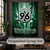 Personalized Wall Tapestry,Hannover 96 Custom Text, Soft Fabric Wall Art For Indoor Decoration