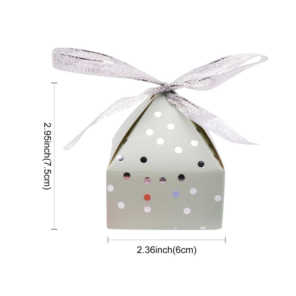 10pc Mini Birthday Gift Box Wedding Chocolate Box Candy Box Baking Package Wedding Party Decorations Supply