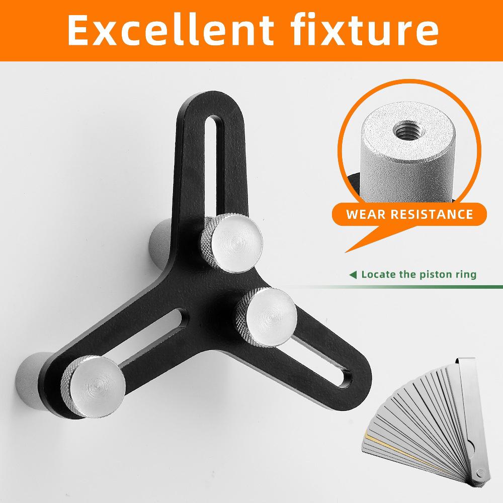 7075 Aluminium Alloy Piston Ring Squaring Tool With Gauge For End Gap