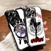 Muay Thai Fight Boxing Soft Phone Case For iPhone 15 16 17 Air 14 Pro Max 16E Plus 13 12 Mini Plating Anti-Fall Fundas
